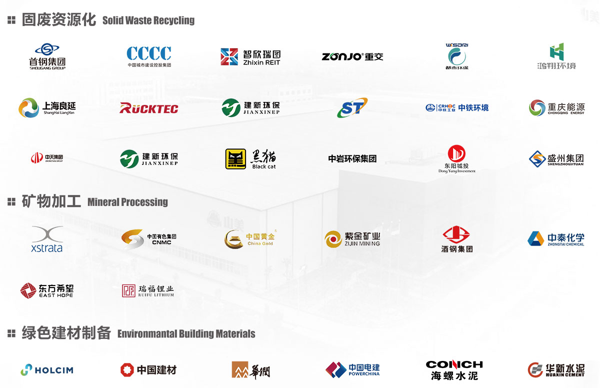 砂石骨料、建筑固廢等大型建材、環(huán)保企業(yè)的連續(xù)供應(yīng)商